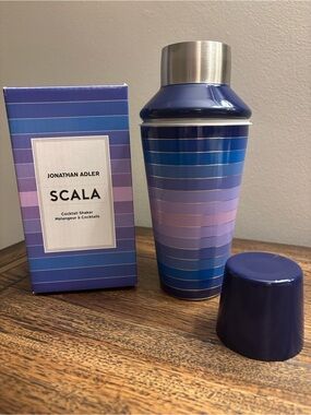 Jonathan Adler Scala Cocktail Shaker New